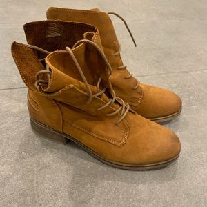 Suede ankle boots